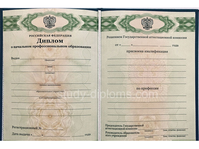Купить Диплом о начальном профессиональном образовании 2014-2018 Купить Диплом о начальном профессиональном образовании 2014-2018